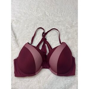 Victoria's Secret Racerback Bra Burgundy 34D